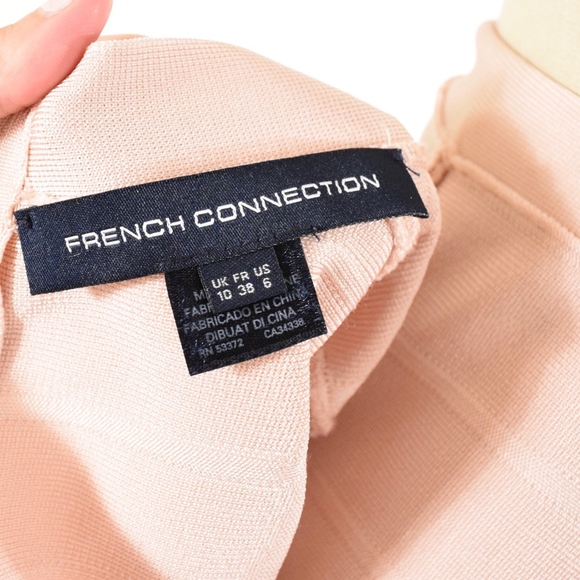 ❌SOLD❌French Connection Pink Bandage Dress - Picture 5 of 7
